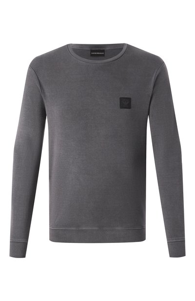 Хлопковый свитшот EMPORIO ARMANI, арт. 112122/4F538, фото 1