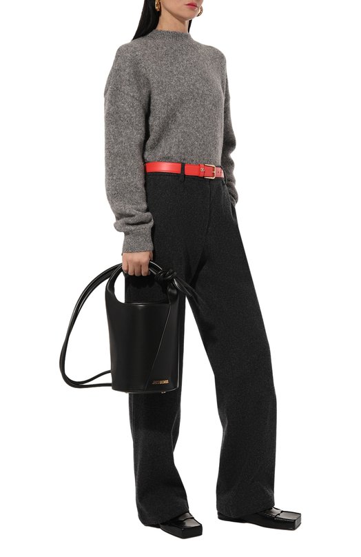 Сумка Le Petit Tourni Jacquemus 24E245BA366/3173 Чёрный  24E245BA366/3173 Фото 7