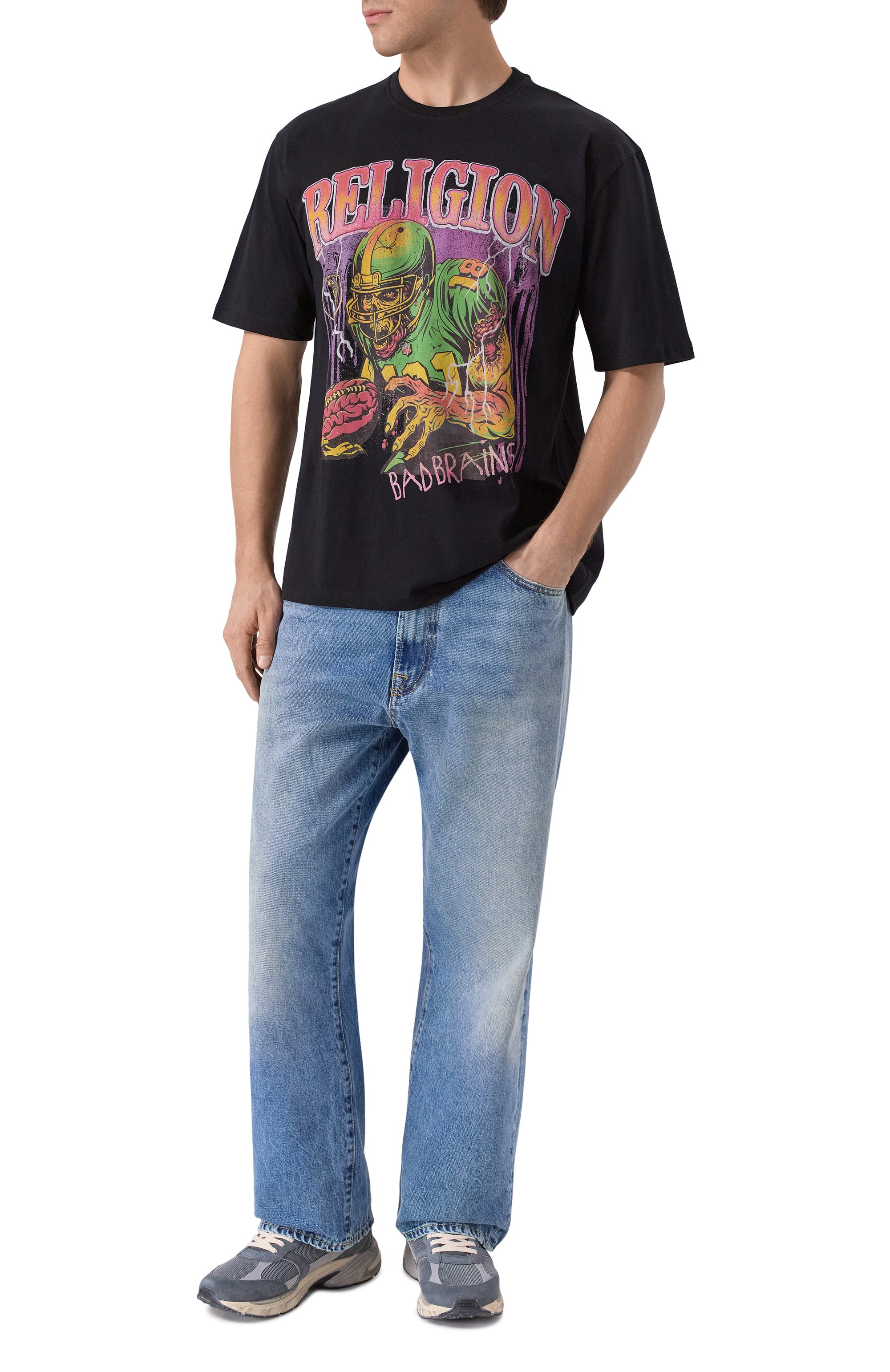 Хлопковая футболка RELIGION, арт. 15BBNN97, фото 2