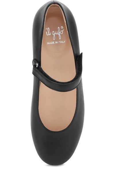 Кожаные туфли с застежками велькро IL GUFO, арт. G289/VITELL0 NAPPAC0/35-40, фото 4