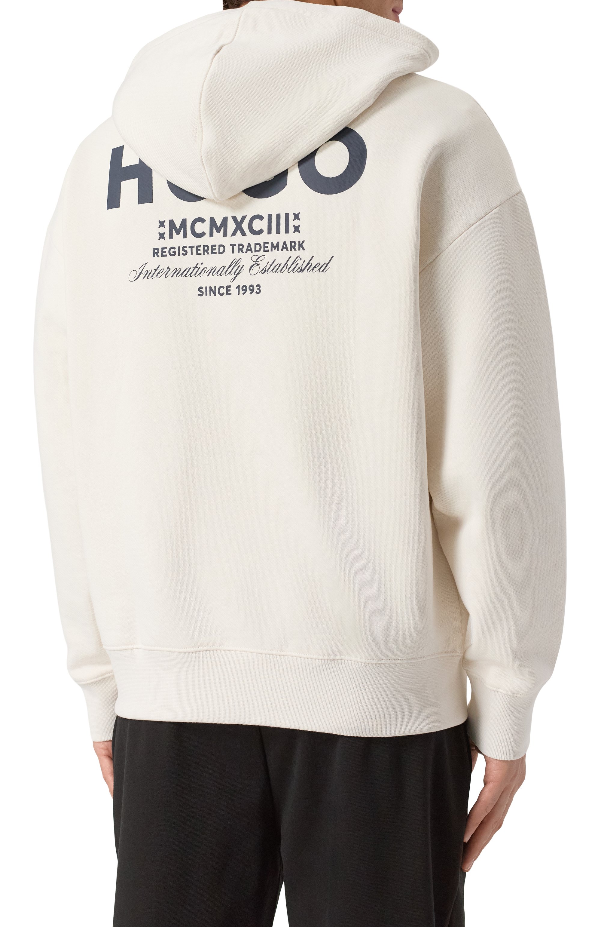 Хлопковое худи HUGO BLUE, арт. 50510724, фото 4