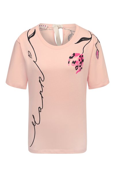 Хлопковая футболка MARNI, арт. THJE0220P1/USCR28, фото 1