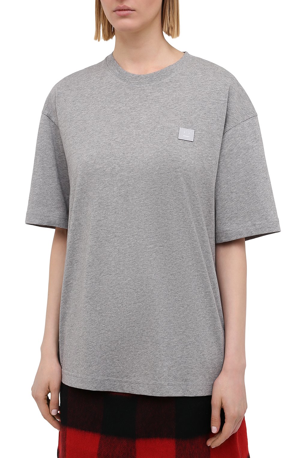 Хлопковая футболка ACNE STUDIOS, арт. CL0085/W, фото 3