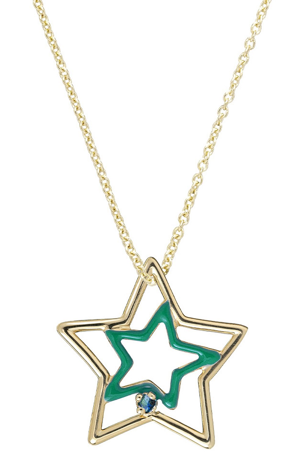 Кулон ALIITA бесцветного цвета по цене 50700 руб., арт. NRPUED1025YG09K K8000, фото 1 Кулон ALIITA, арт. NRPUED1025YG09K K8000, фото 1