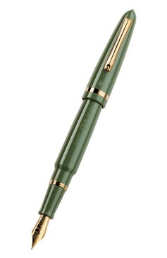 Перьевая ручка MONTEGRAPPA зеленого цвета, арт. ISVEN3AG_2 | Фото 4 (Нос: Не проставлено; Региональные ограничения белый список (Axapta Mercury): Не проставлено; Материал сплава: Сталь; Ограничения доставки: m-style)