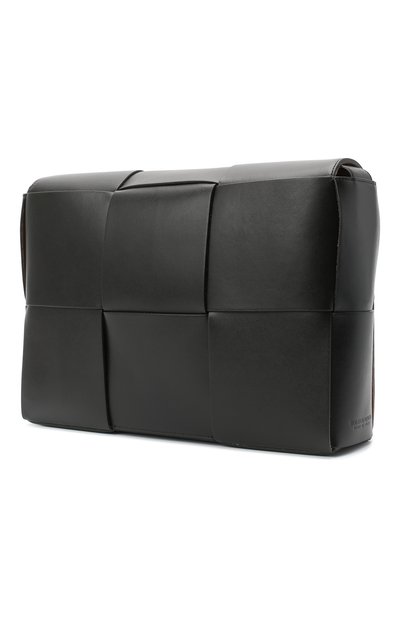 Кожаная сумка BOTTEGA VENETA черного цвета по цене 246500 руб., арт. 629202/VB1K0, фото 3 Кожаная сумка BOTTEGA VENETA, арт. 629202/VB1K0, фото 3