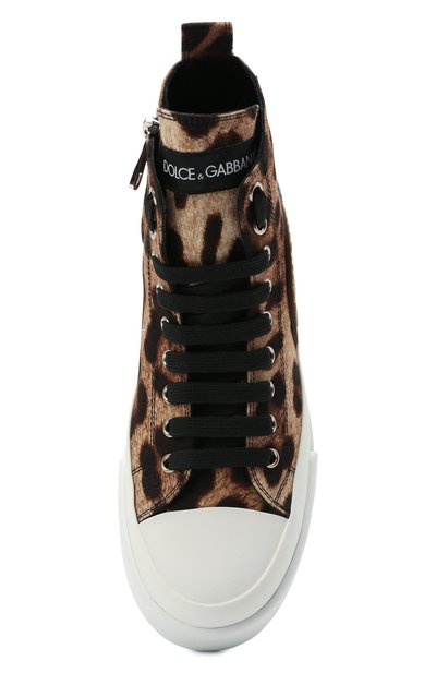 Текстильные кеды portofino DOLCE & GABBANA, арт. CK1887/A0743, фото 5