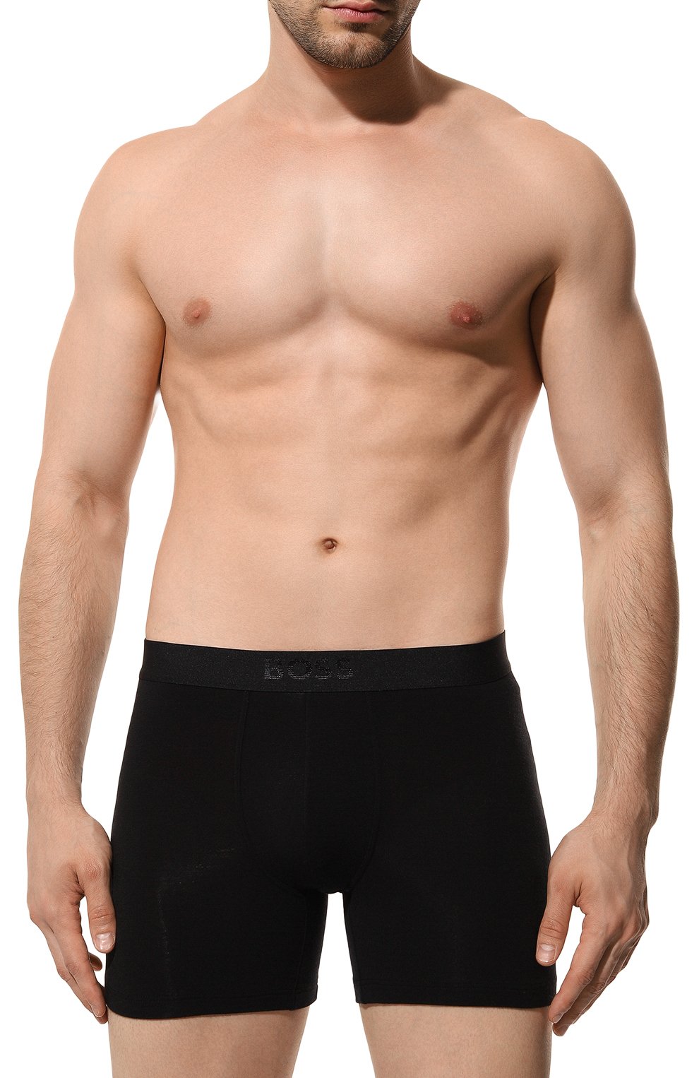 Комплект из двух боксеров BOSS черного цвета по цене 5495 руб., арт. 50475677, фото 2 Комплект из двух боксеров BOSS, арт. 50475677, фото 2