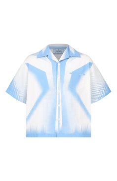 Хлопковая рубашка PRADA, арт. UCS318-1YN2-F0UB3-S-211, фото 1