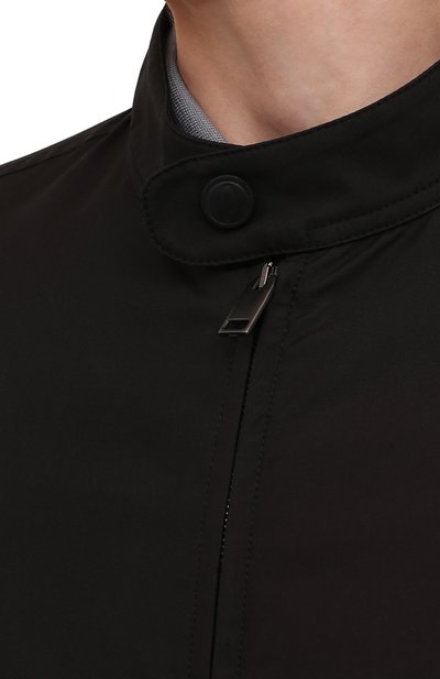 Шелковый бомбер BRIONI черного цвета по цене 328000 руб., арт. SLS30L/P0410, фото 5 Шелковый бомбер BRIONI, арт. SLS30L/P0410, фото 5