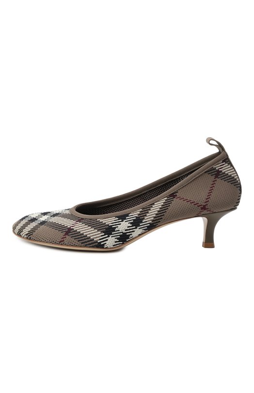 Текстильные туфли Baby 45 Burberry 8102595 Хаки  8102595 Фото 4