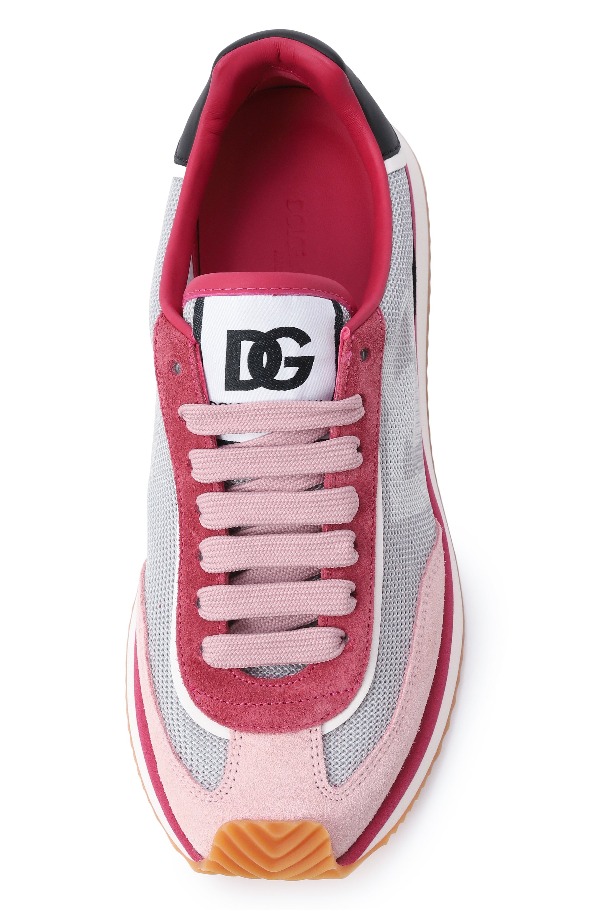 Комбинированные кроссовки dg cushion DOLCE & GABBANA, арт. CK2288/A9203, фото 6