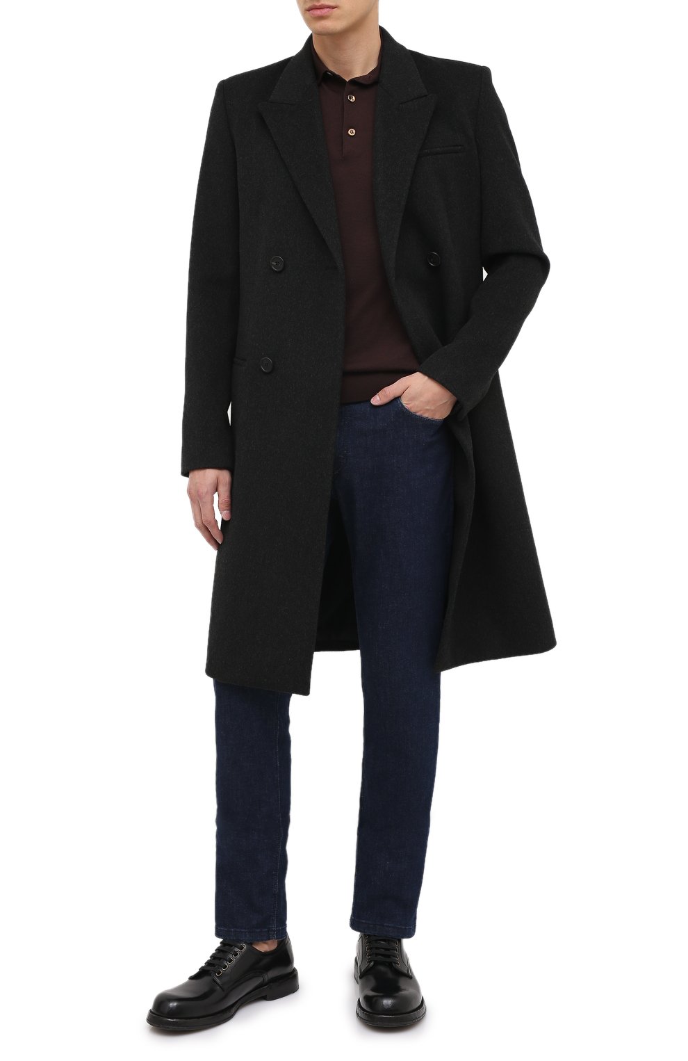 Джинсы ZILLI темно-синего цвета по цене 124500 руб., арт. MCU-00080-HIPE1/S001, фото 2 Джинсы ZILLI, арт. MCU-00080-HIPE1/S001, фото 2