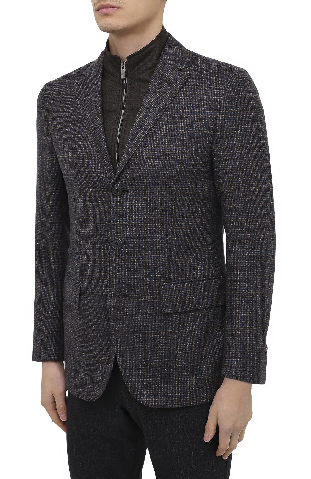 Шерстяной пиджак CORNELIANI, арт. 866557-0816211/80, фото 3