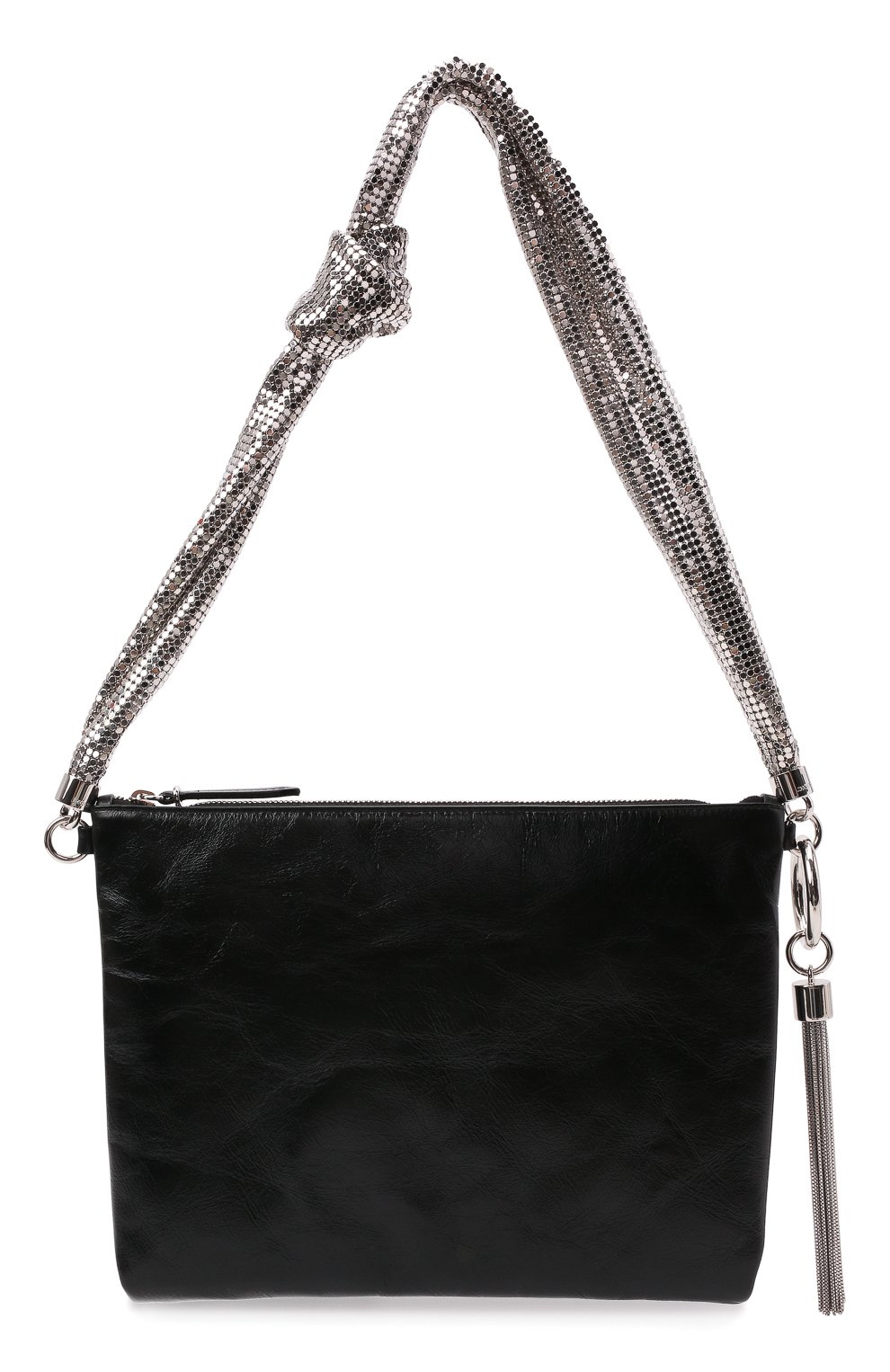 Сумка callie JIMMY CHOO черного цвета по цене 266500 руб., арт. CALLIE SH0ULDER/JFD, фото 1 Сумка callie JIMMY CHOO, арт. CALLIE SH0ULDER/JFD, фото 1