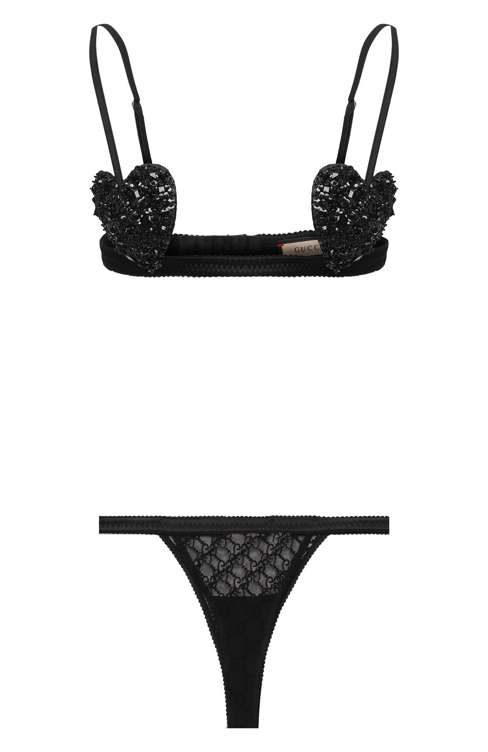 Комплект из бюстгальтера и трусов GUCCI, арт. 655507/XUACS, фото 1