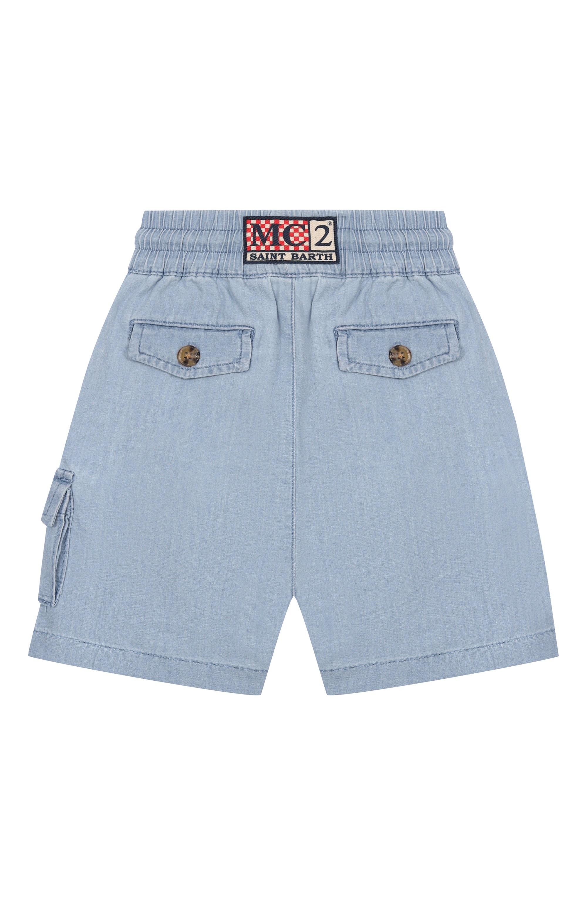 Джинсовые шорты-карго MC2 SAINT BARTH, арт. STBK MARSEILLE JR/MRE0001, фото 2