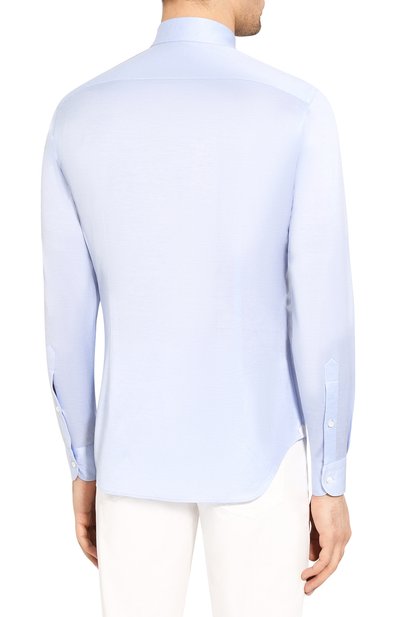 Хлопковая рубашка LORO PIANA, арт. FAG1735, фото 4