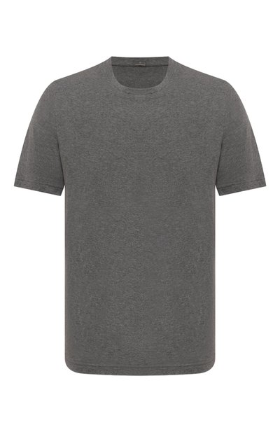 Мужская футболка из хлопка и кашемира CAPOBIANCO, арт. 17M660.WS00.