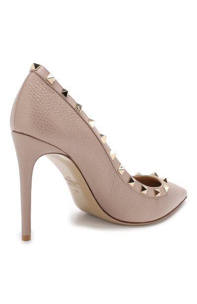 Кожаные туфли rockstud VALENTINO, арт. RW2S0057/VCE, фото 4