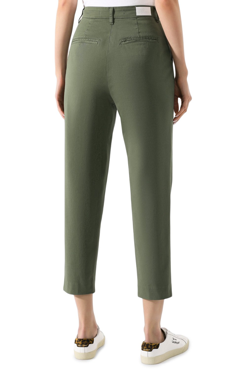 Хлопковые брюки TWO WOMEN IN THE WORLD, арт. LAUREN/YEAT3, фото 4