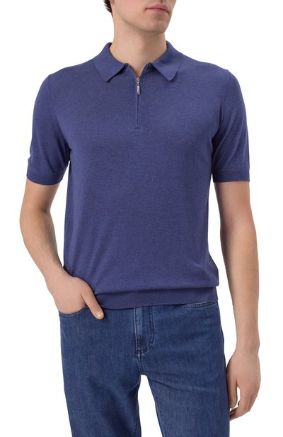 Шелковое поло GRAN SASSO, арт. 43166/23503, фото 3