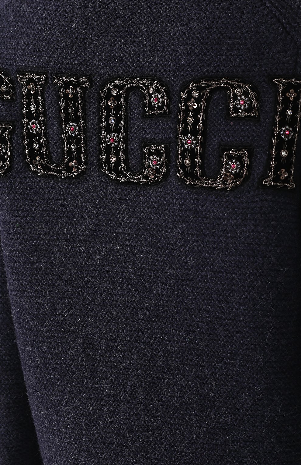 Шерстяной кардиган с контрастной отделкой GUCCI, арт. 543419/X930B, фото 5