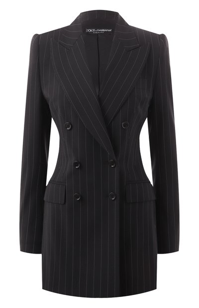 Женский шерстяной жакет DOLCE & GABBANA, арт. F29BIT/FRBDK