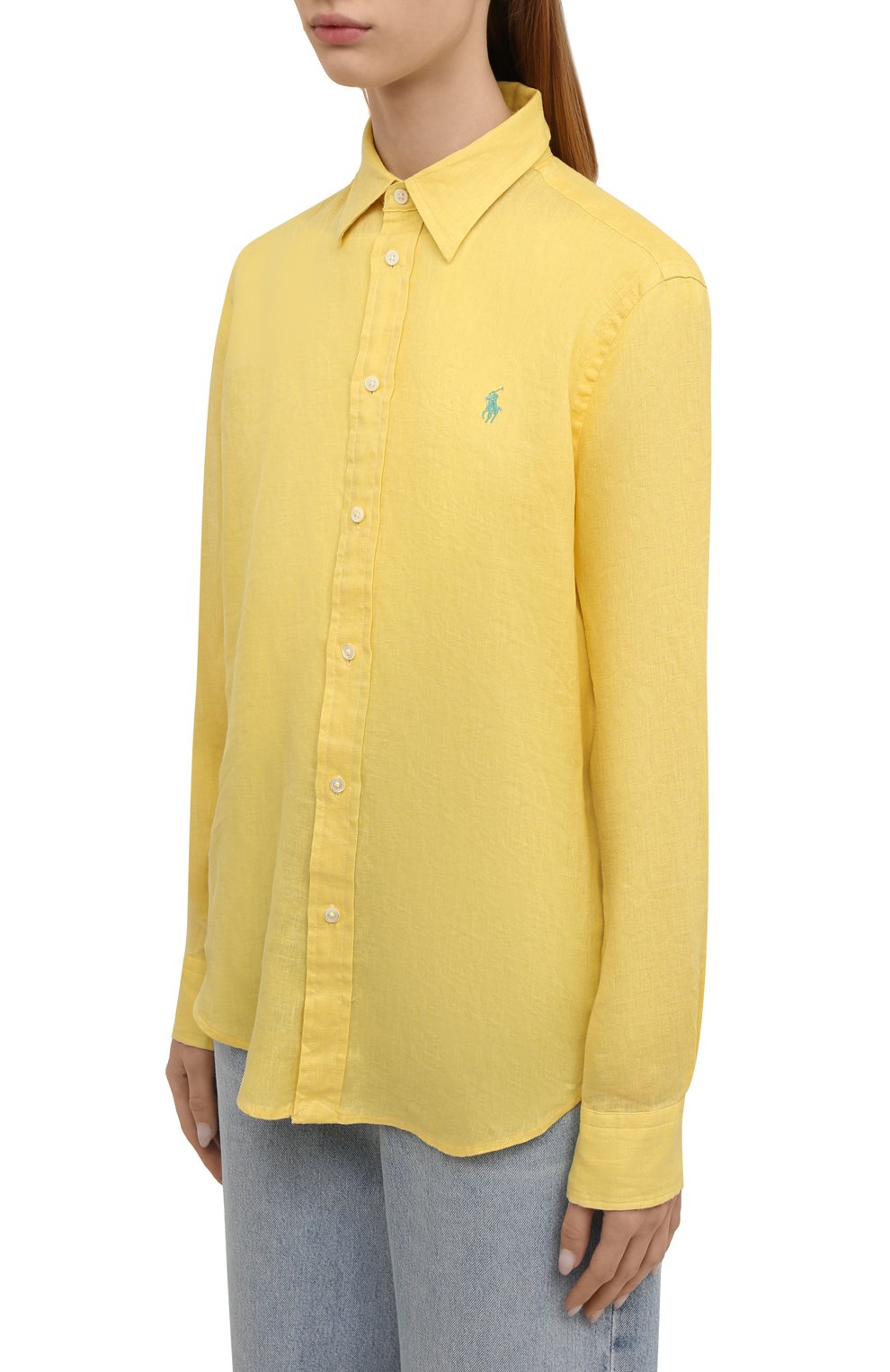 Льняная рубашка POLO RALPH LAUREN, арт. 211827658, фото 3