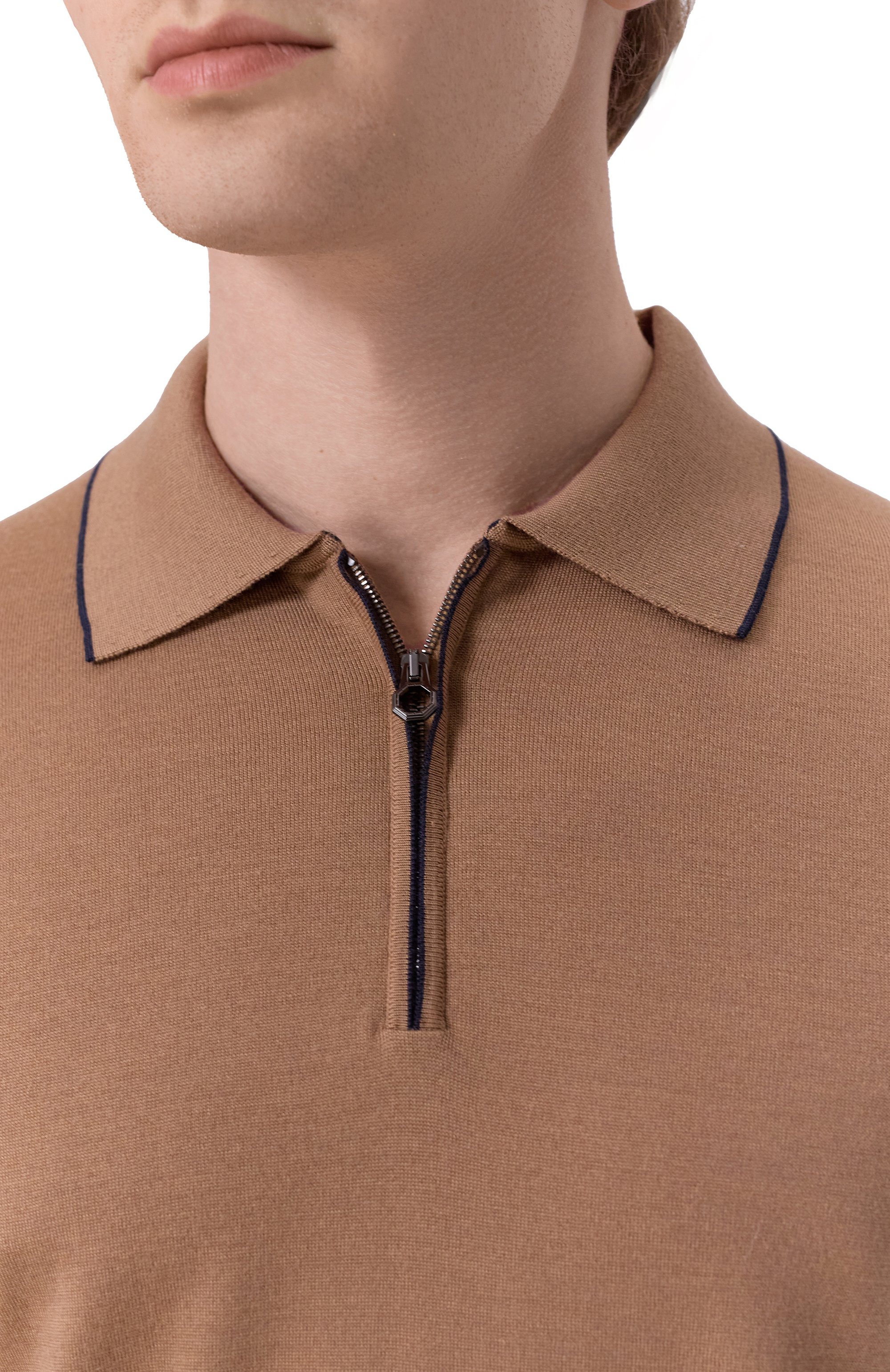 Поло из шерсти и шелка STEFANO RICCI, арт. KE08004P30/E25374, фото 5