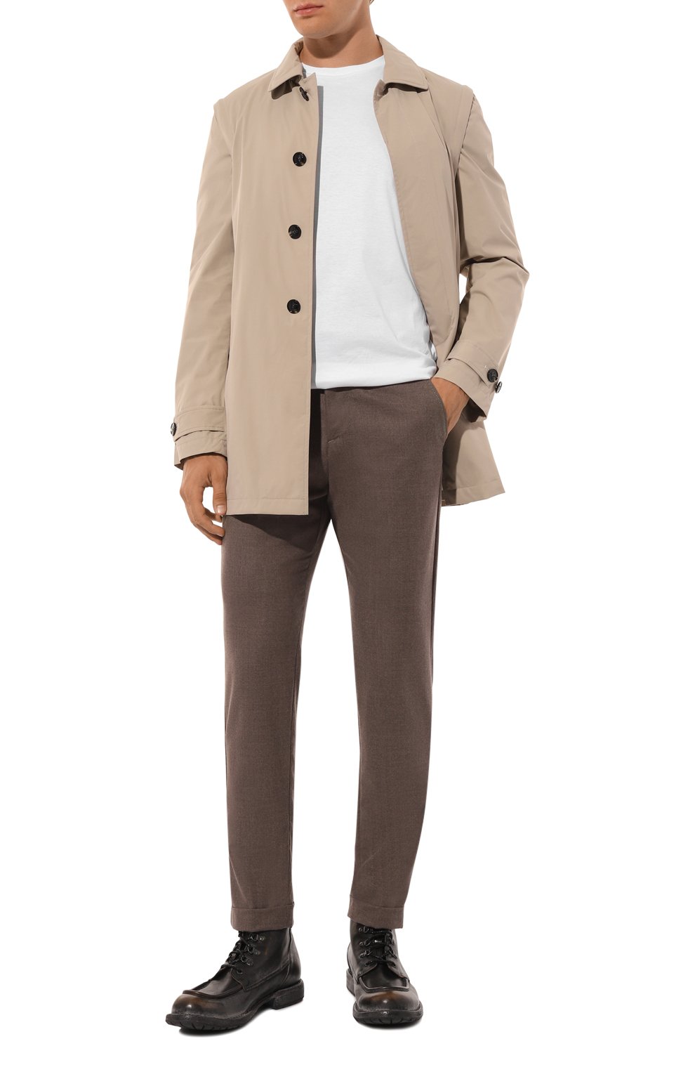 Шерстяные брюки MARCO PESCAROLO, арт. CARACCI0L0/5015, фото 2