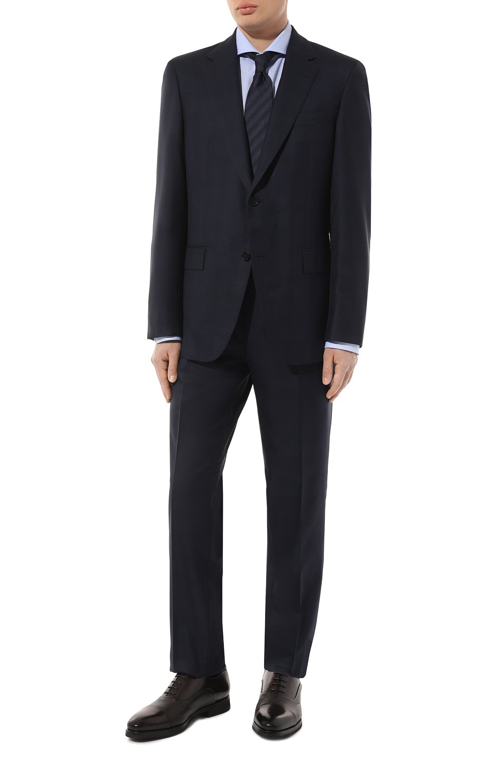 Костюм из шерсти и шелка BOSS, арт. 50460317, фото 1