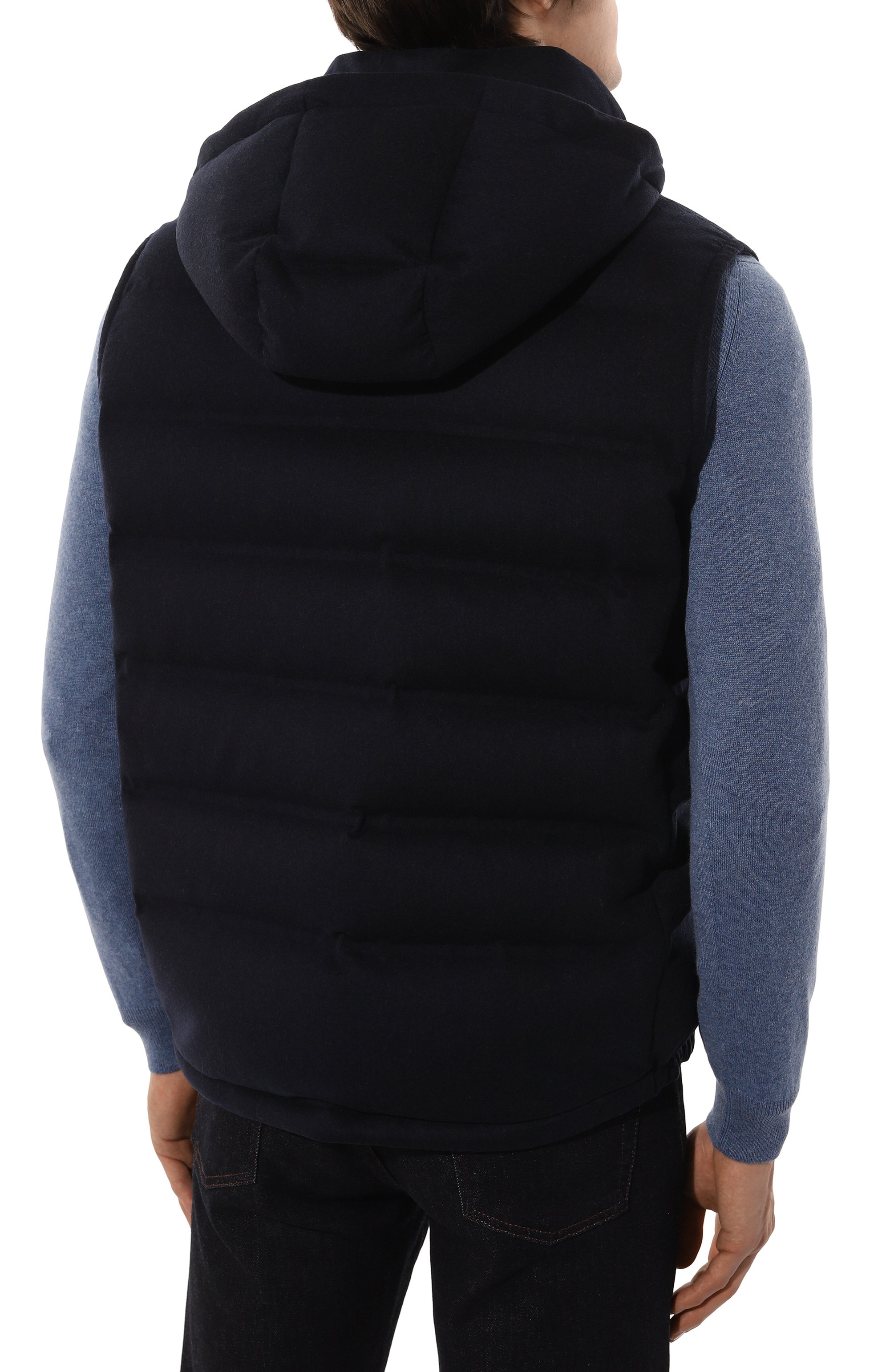 Пуховый жилет BRUNELLO CUCINELLI, арт. MQ4631608, фото 4