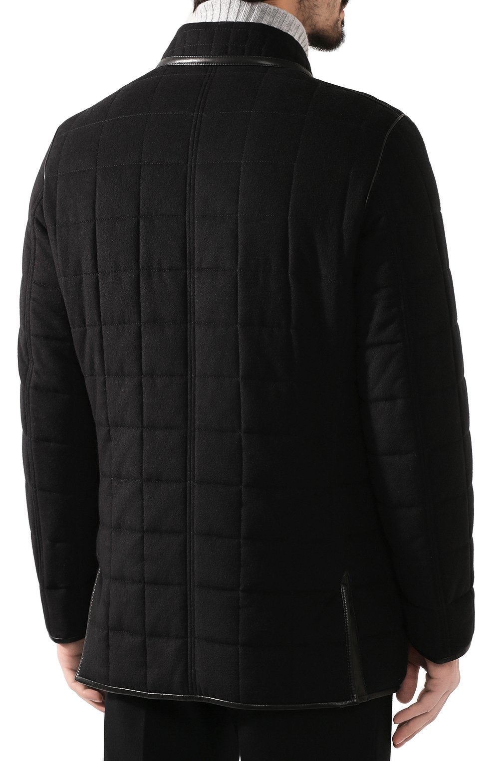 Куртка из смеси шелка и шерсти ZILLI, арт. MAS-IF0X0-30291/0004, фото 4