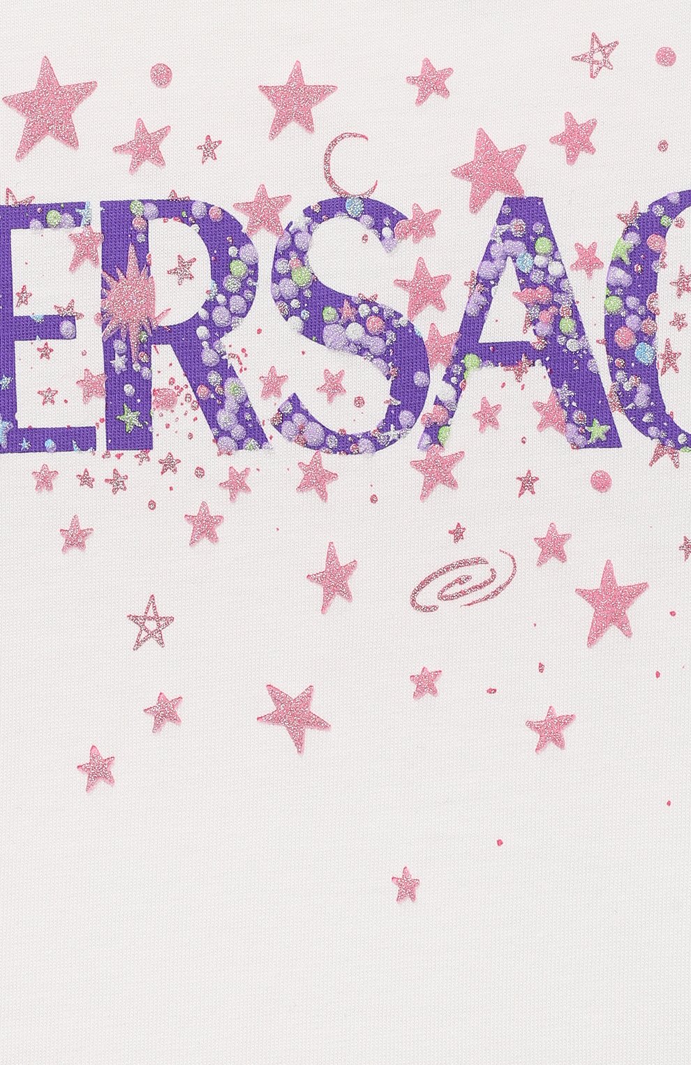 Хлопковая футболка VERSACE, арт. 1000052/1A07217/4A-6A, фото 3