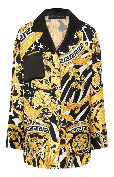 Женская шелковая рубашка VERSACE, арт. A79626/A231030