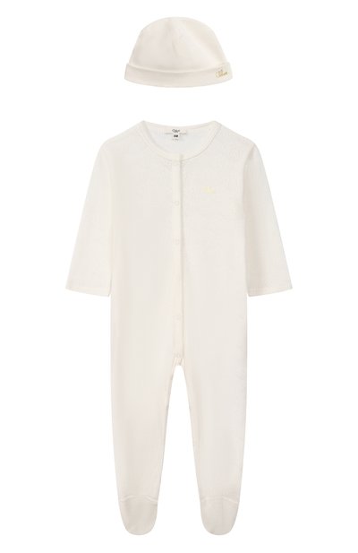 Комплект из комбинезона и шапки CHLOÉ, арт. C20927