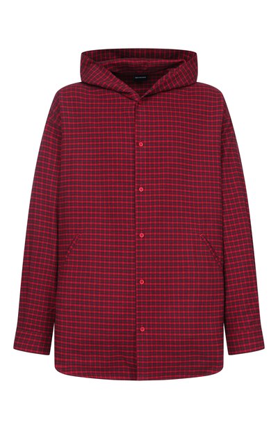 Мужская хлопковая рубашка BALENCIAGA, арт. 857849/TTM25