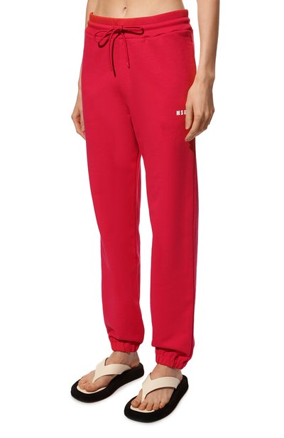Хлопковые джоггеры MSGM, арт. 3341MDP500 227799, фото 3