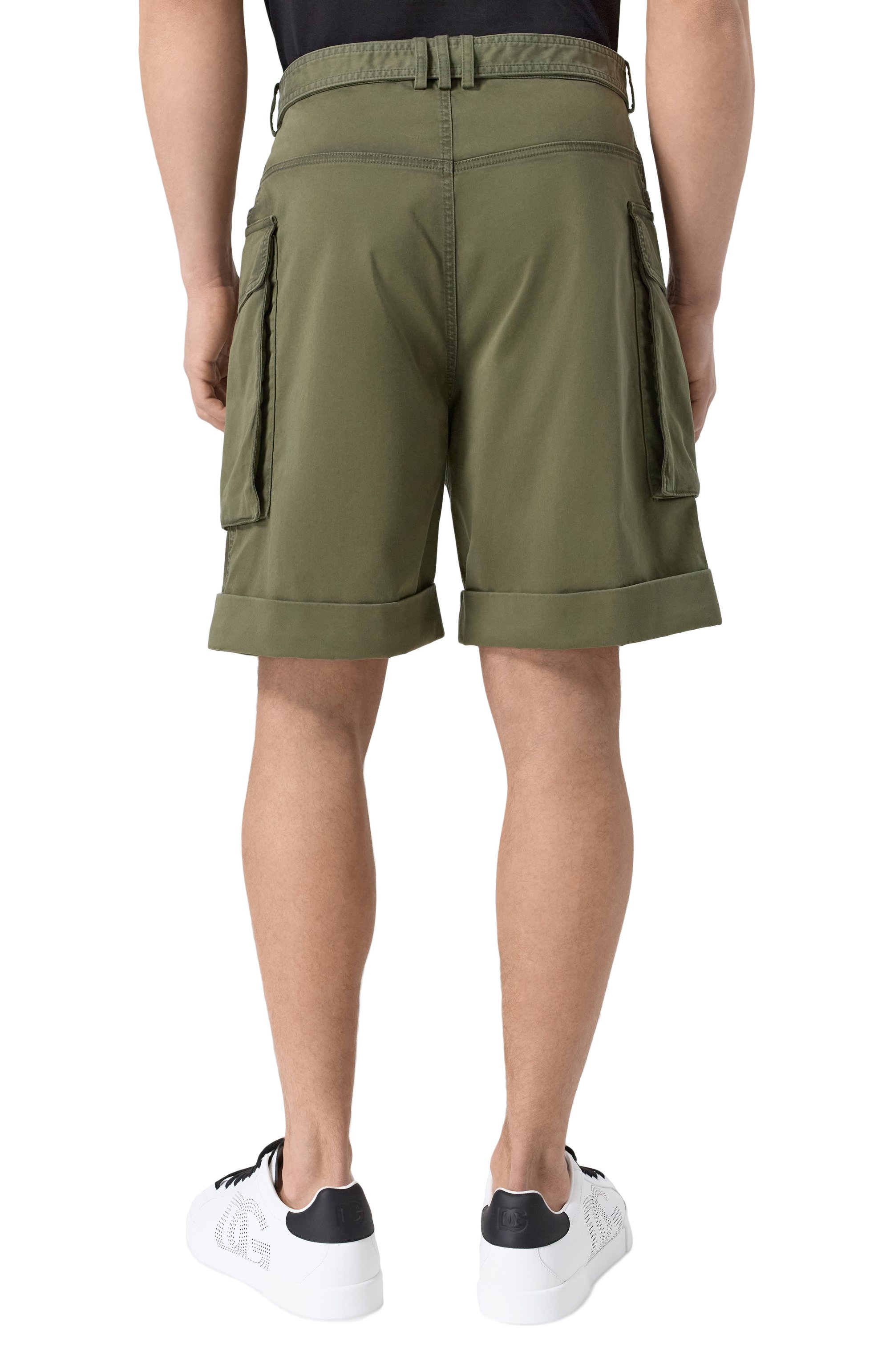 Хлопковые шорты BALMAIN, арт. EH1PA120/CF87, фото 4