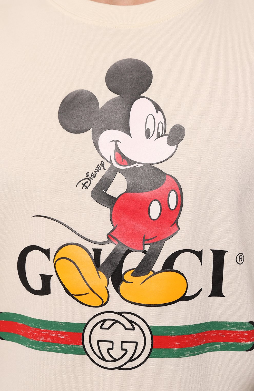 Хлопковая футболка disney x gucci GUCCI, арт. 565806 XJB66, фото 5