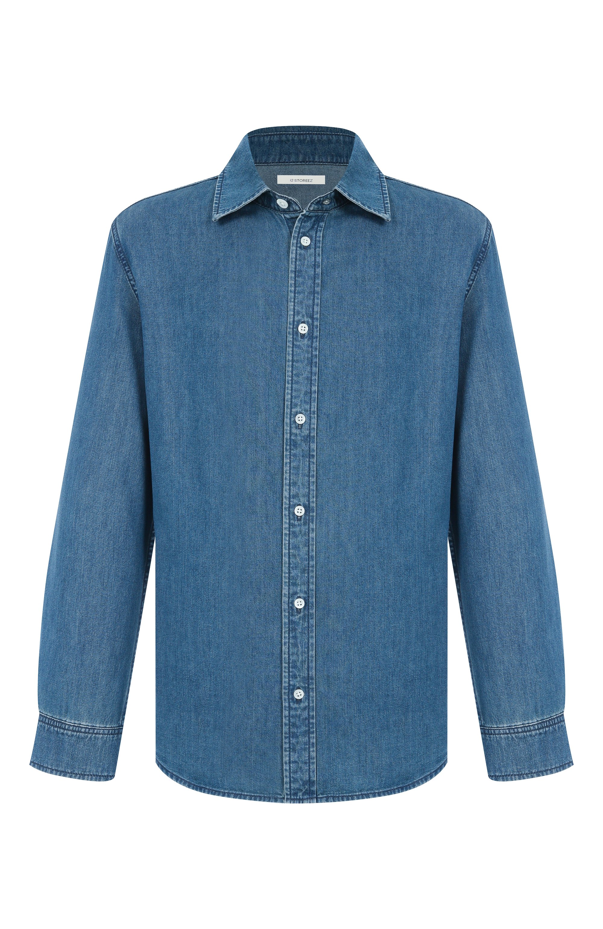 Джинсовая рубашка 12 STOREEZ, арт. 131930, фото 1
