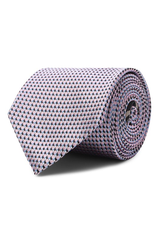 Шелковый галстук Brioni 061D00/PD490 Розовый 061D00/PD490