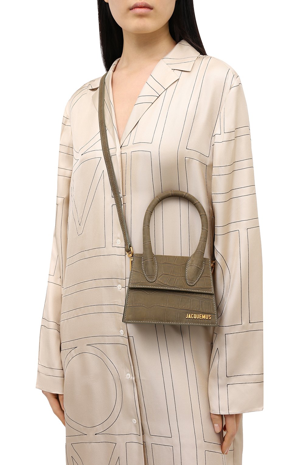 Сумка le chiquito moyen medium JACQUEMUS, арт. 203BA02/301570, фото 5