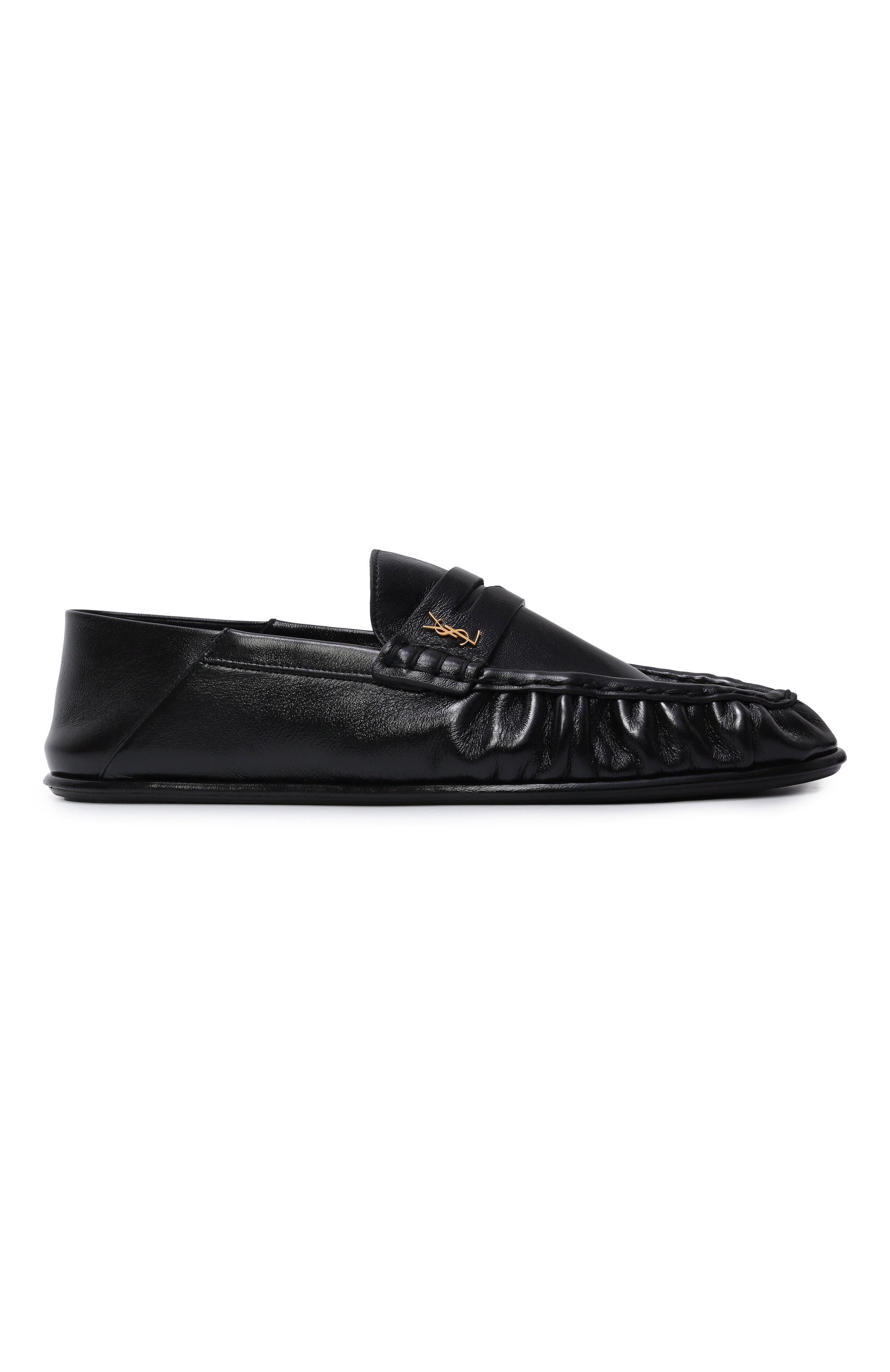 Кожаные пенни-лоферы SAINT LAURENT, арт. 800724/AA00K, фото 7