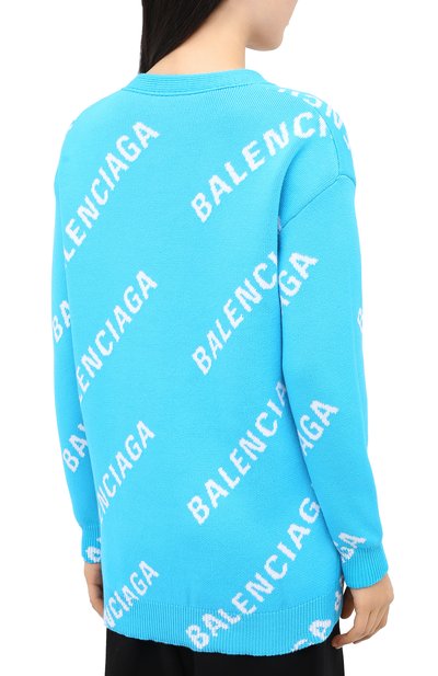 Ка рдиган из хлопка и шерсти BALENCIAGA, арт. 625330/T3178, фото 5