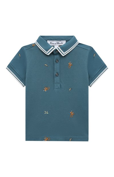 Хлопковое поло TARTINE ET CHOCOLAT, арт. TU11121, фото 1