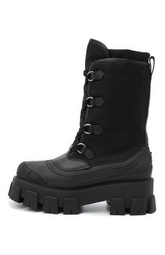 Комбинированные ботинки PRADA, арт. 1U363M-3KML-F0002-055, фото 2