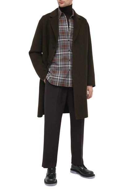 Шерстяные брюки DRIES VAN NOTEN, арт. 202-20939-1224, фото 2