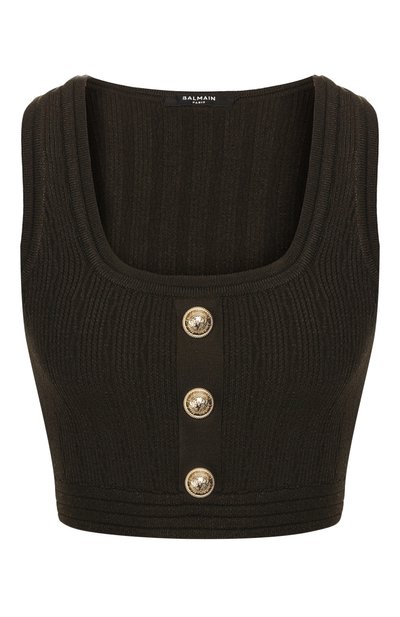 Женский топ из вискозы BALMAIN, арт. TF10007/K030